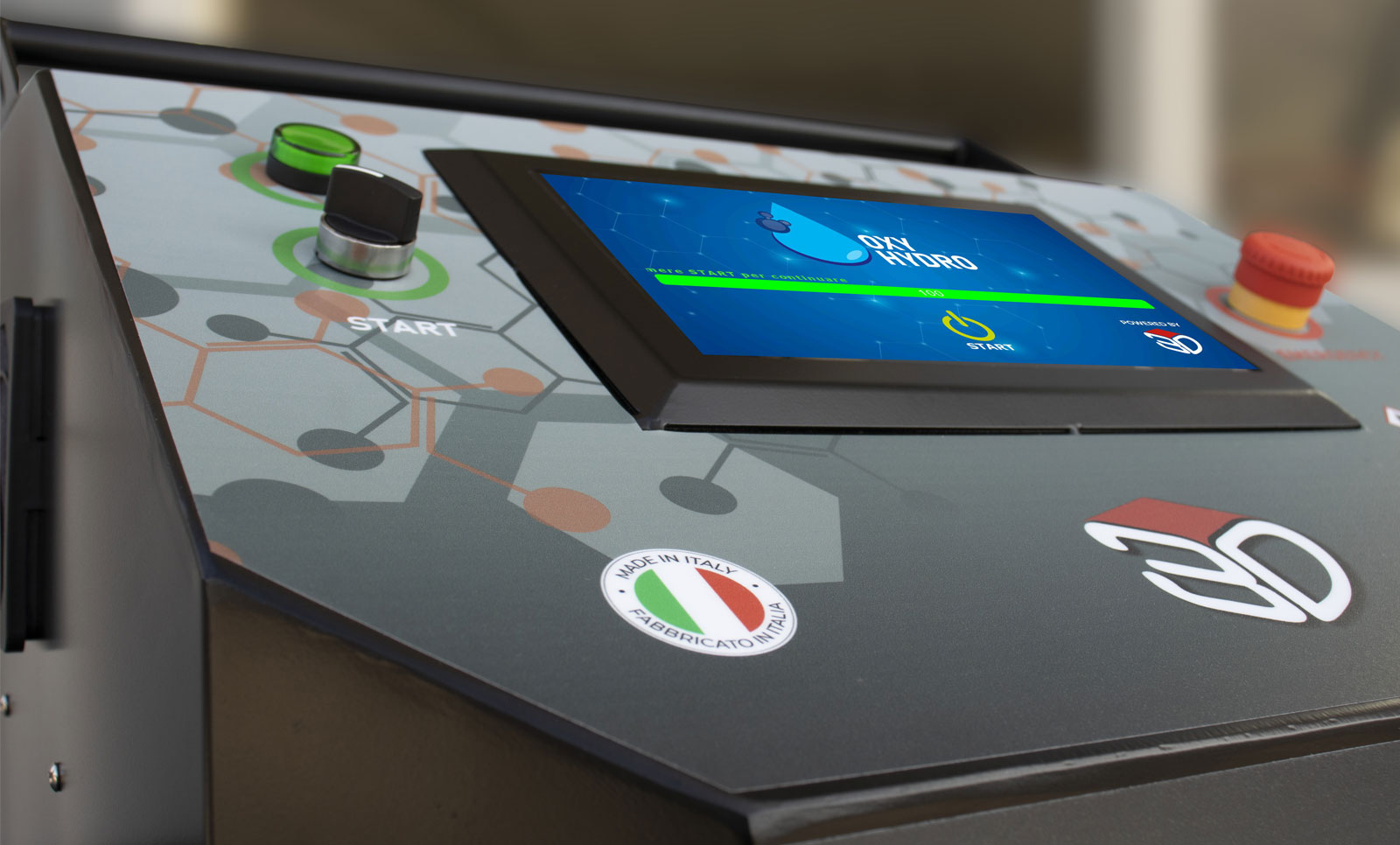 OxyHydro: Touch Screen